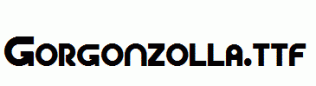 Gorgonzolla.ttf