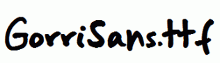 GorriSans.ttf