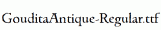GouditaAntique-Regular.ttf