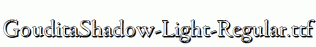 GouditaShadow-Light-Regular.ttf