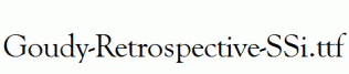 Goudy-Retrospective-SSi.ttf
