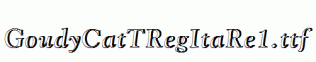 GoudyCatTRegItaRe1.ttf