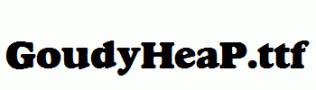 GoudyHeaP.ttf