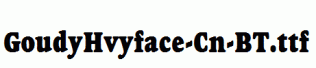 GoudyHvyface-Cn-BT.ttf
