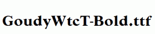 GoudyWtcT-Bold.ttf