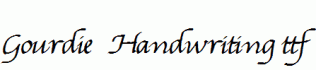 Gourdie-Handwriting.ttf