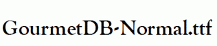GourmetDB-Normal.ttf