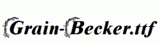 Grain-Becker.ttf