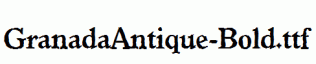GranadaAntique-Bold.ttf