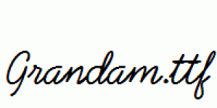 Grandam.ttf