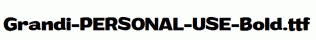 Grandi-PERSONAL-USE-Bold.ttf