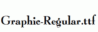 Graphic-Regular.ttf