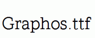 Graphos.ttf