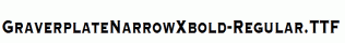 GraverplateNarrowXbold-Regular.ttf