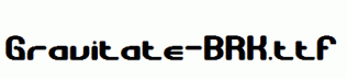 Gravitate-BRK.ttf