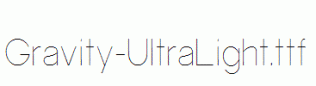 Gravity-UltraLight.ttf