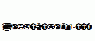 GreatStorm.ttf