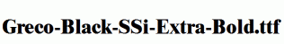 Greco-Black-SSi-Extra-Bold.ttf