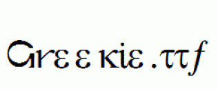 Greekie.ttf