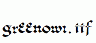 Greenowi.ttf