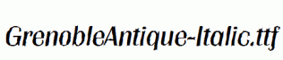 GrenobleAntique-Italic.ttf
