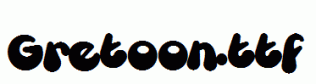 Gretoon.ttf