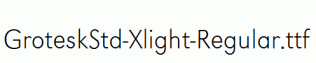 GroteskStd-Xlight-Regular.ttf