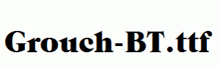 Grouch-BT.ttf