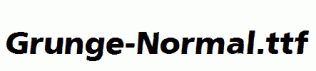 Grunge-Normal.ttf