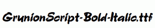 GrunionScript-Bold-Italic.ttf