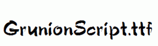 GrunionScript.ttf