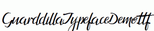 GuarddillaTypefaceDemo.ttf