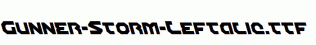 Gunner-Storm-Leftalic.ttf