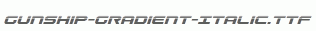 Gunship-Gradient-Italic.ttf