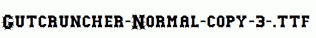 Gutcruncher-Normal-copy-3-.ttf