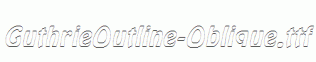 GuthrieOutline-Oblique.ttf