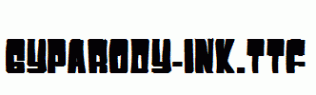 Gyparody-Ink.ttf