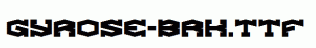 Gyrose-BRK.ttf