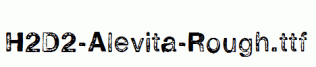 H2D2-Alevita-Rough.ttf