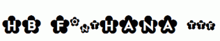 HB-FontHANA.ttf