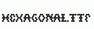 HEXAGONAL.ttf