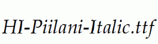 HI-Piilani-Italic.ttf