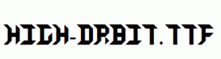 HIGH-ORBIT.ttf