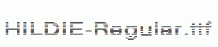 HILDIE-Regular.ttf