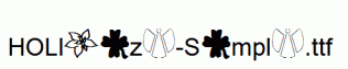 HOLIdaze-Sample.ttf