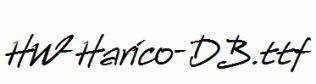 HW-Harico-DB.ttf