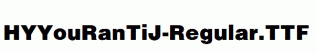 HYYouRanTiJ-Regular.ttf