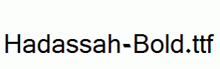 Hadassah-Bold.ttf