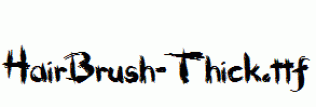 HairBrush-Thick.ttf