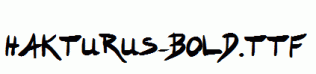 Hakturus-Bold.ttf